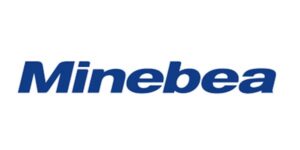 Logo Minebea – marque distribuée par STARK COMPANY