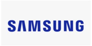 Logo Samsung – marque distribuée par STARK COMPANY